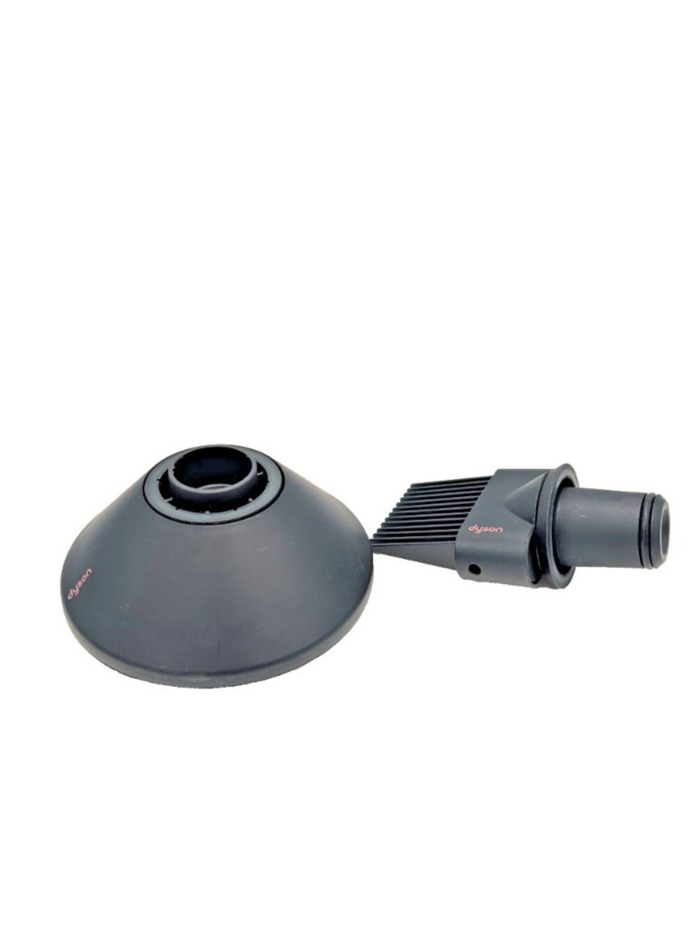 Dyson Supersonic Hair Dryer Attachments 2pc OEM Black Diffuser Wide Comb RARE